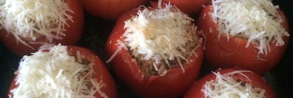 помидоры фаршированные грибами, фаршем и сыром