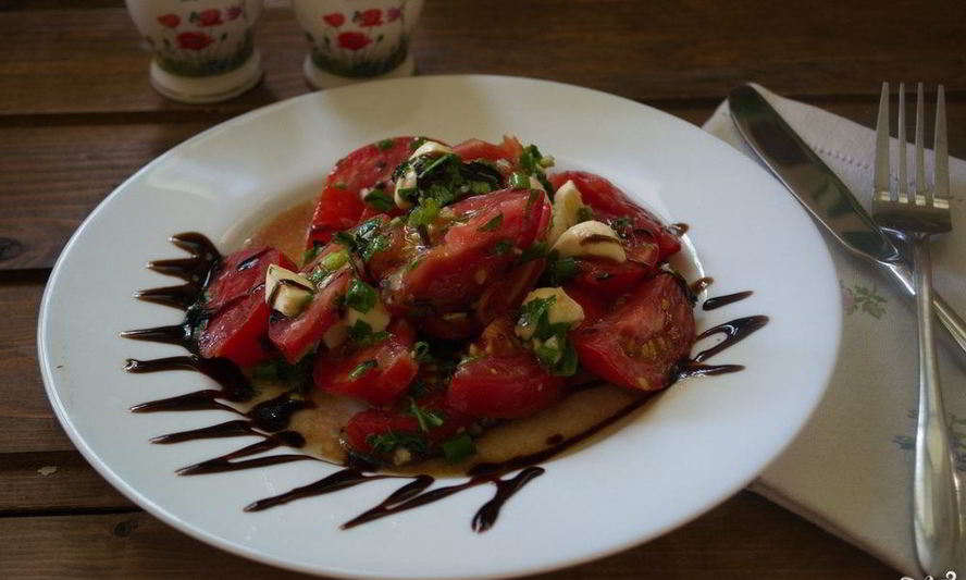 Рецепт помидоров с моцареллой