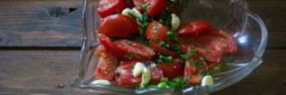 помидоры с моцареллой