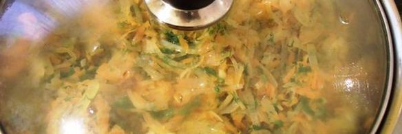 постная закуска из лука и моркови