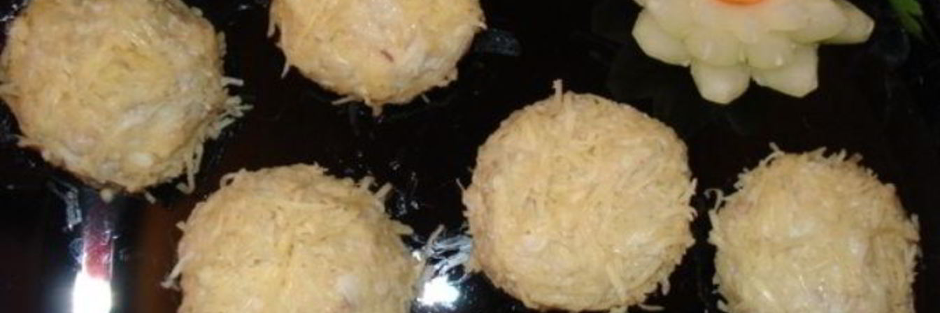 Рафаэлки с печенью трески