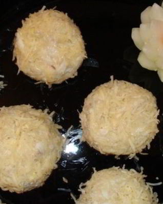 Рафаэлки с печенью трески