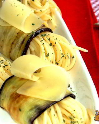 Баклажановые роллы