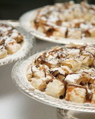 Бананово-арахисовые роллы