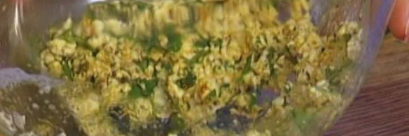 домашние спринг-роллы с творогом, тмином и карри