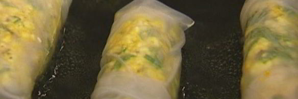 домашние спринг-роллы с творогом, тмином и карри