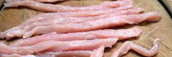 фальшивые суши-роллы с курицей