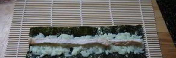 фальшивые суши-роллы с курицей