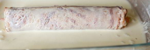 горячий ролл — росу драгон маки с цитрусовым соусом спайс