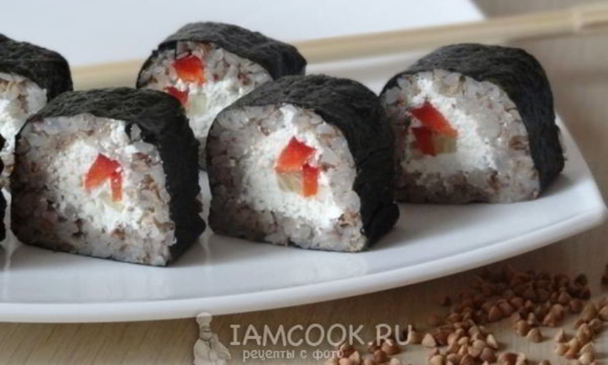 Рецепт гречневых роллов