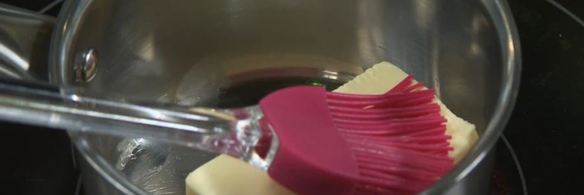 креветочные роллы с инжиром и острым апельсиновым соусом