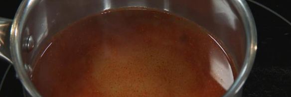 креветочные роллы с инжиром и острым апельсиновым соусом