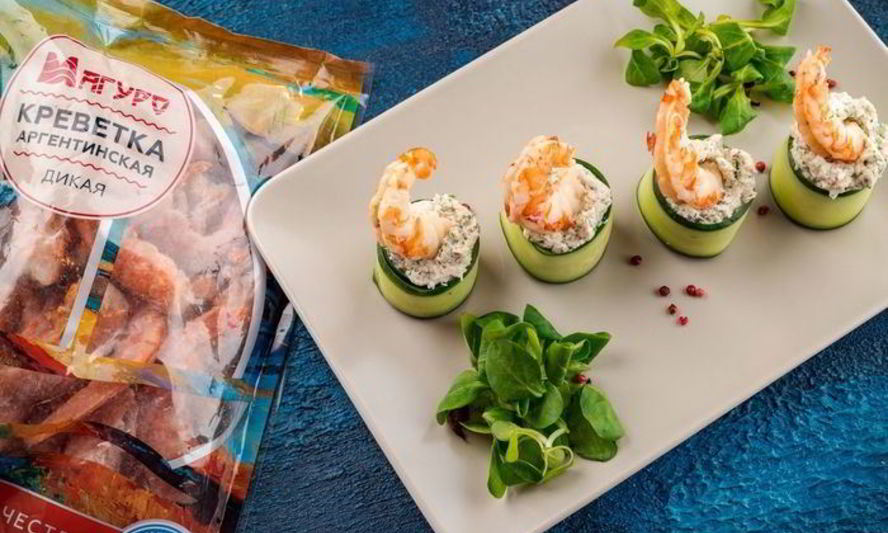Рецепт огуречных роллов с креветками