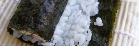 постные роллы с огурцом