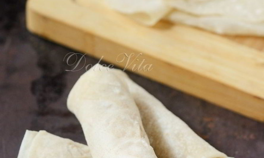 Рецепт рисовых блинчиков для спринг-роллов