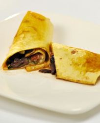 Ролл с куриными сердечками