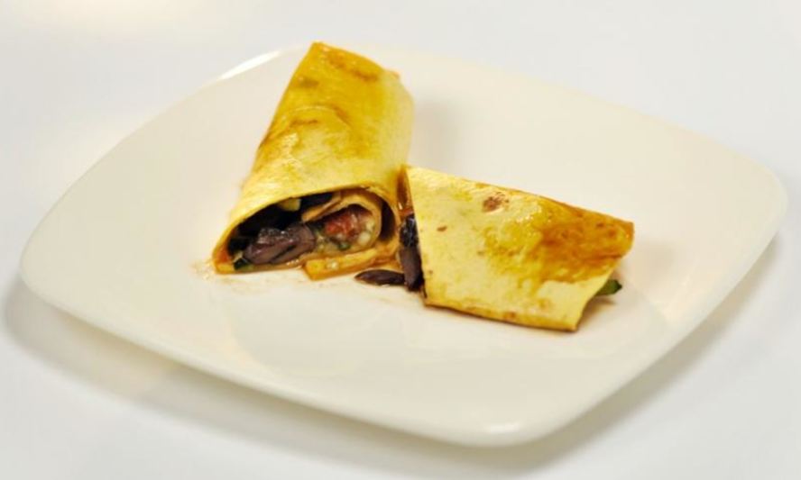 Рецепт ролла с куриными сердечками