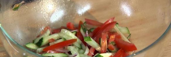 ролл с куриными сердечками