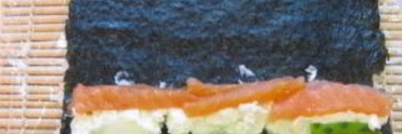 роллы с икрой летучей рыбы