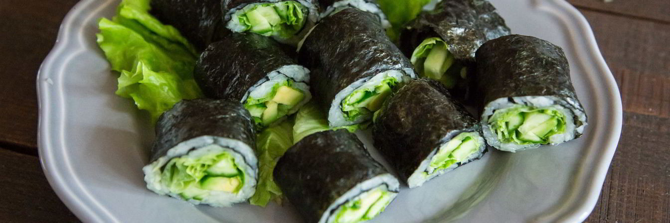 Роллы с кольраби