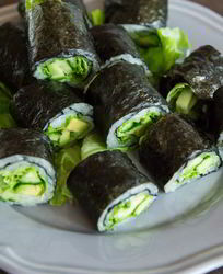 Роллы с кольраби