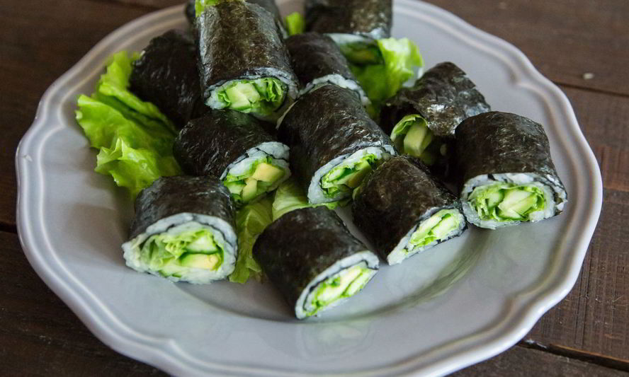 Рецепт роллов с кольраби