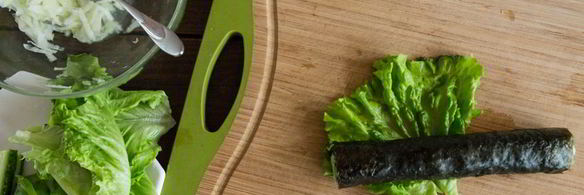 роллы с кольраби