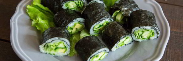 роллы с кольраби