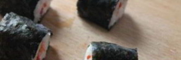 роллы с красной икрой