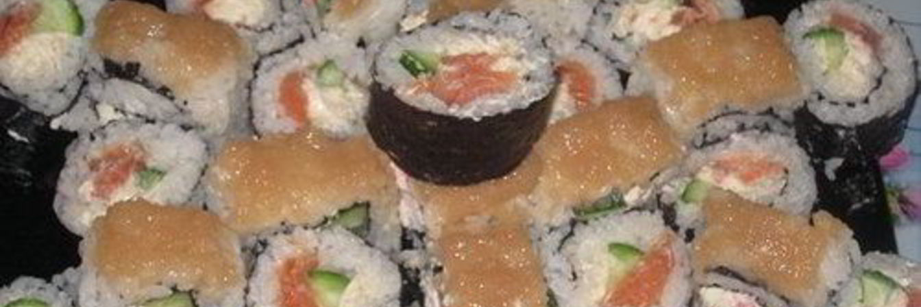 Роллы с нежным творожным сыром