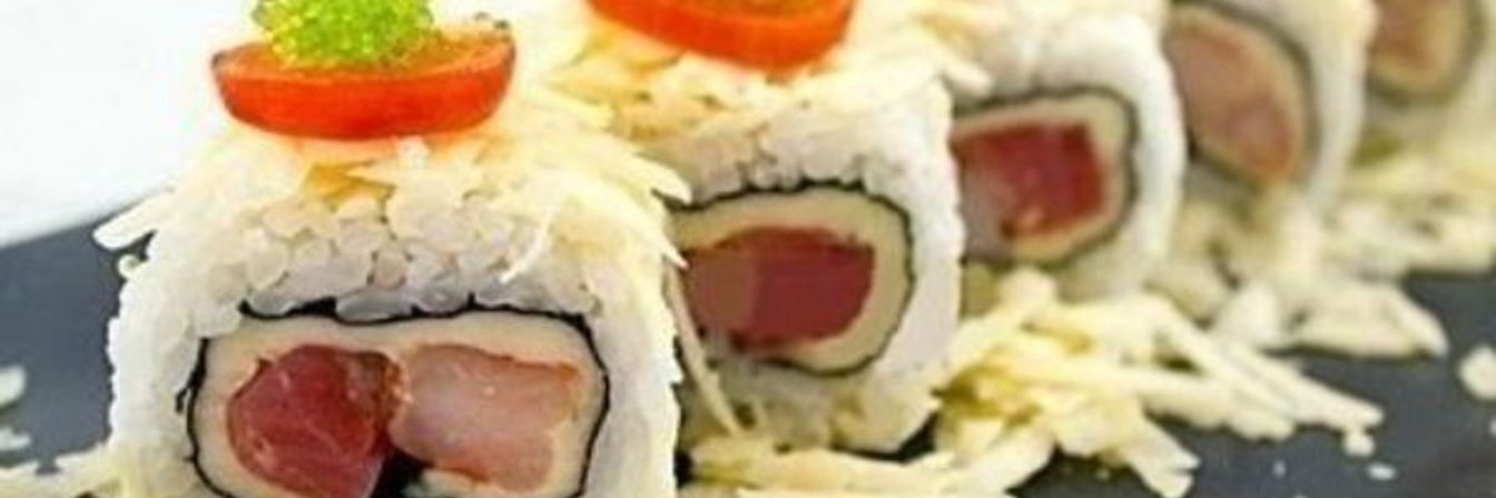 Роллы с семгой и креветками по-домашнему