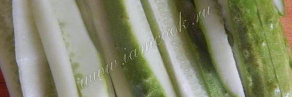 роллы с семгой и огурцом