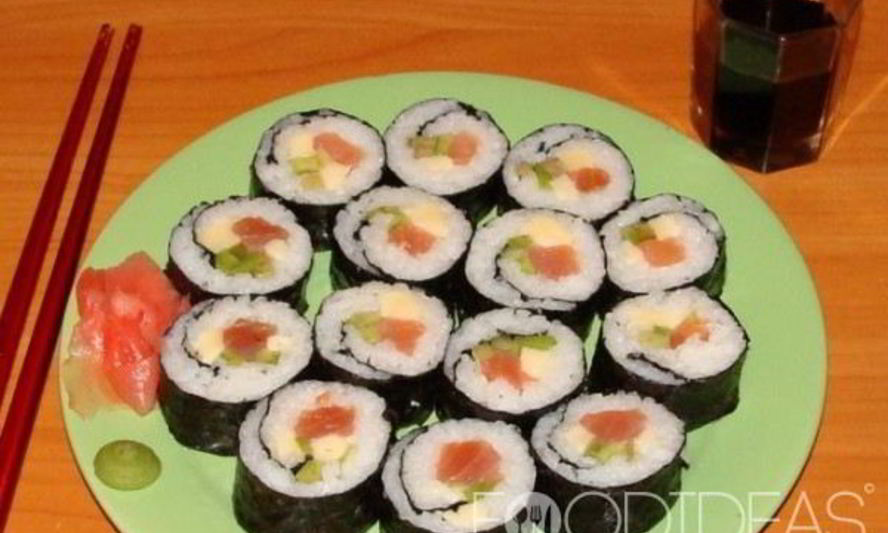 Рецепт роллов с семгой