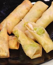 Спринг-роллы с грибами