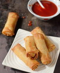 Спринг-роллы с капустой