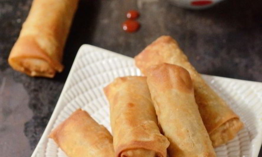 Рецепт спринга-роллов с капустой