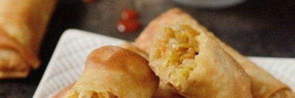 спринг-роллы с капустой