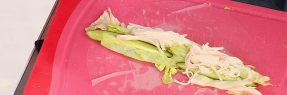 спринг-роллы с крабовыми палочками