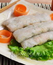 Спринг роллы с курицей