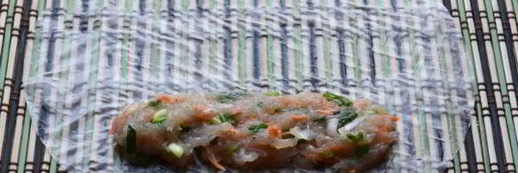 спринг роллы с курицей