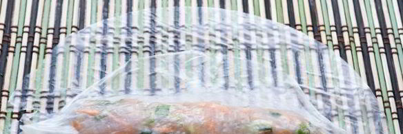 спринг роллы с курицей