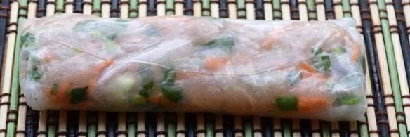 спринг роллы с курицей