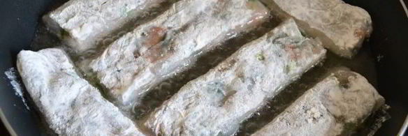 спринг роллы с курицей