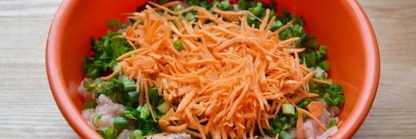 спринг роллы с курицей