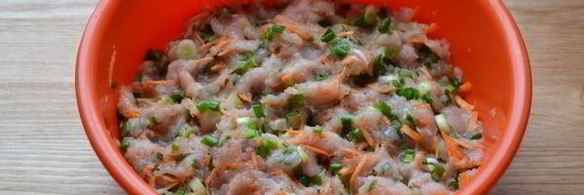 спринг роллы с курицей