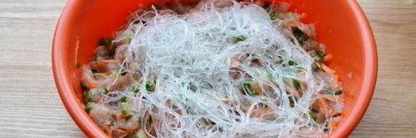 спринг роллы с курицей