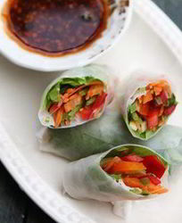 Спринг-роллы с овощами