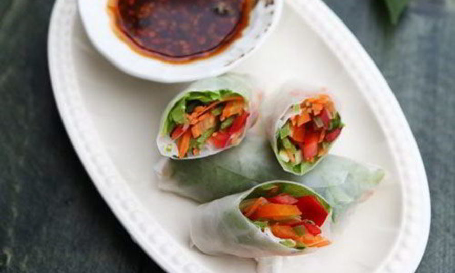 Рецепт спринга-роллов с овощами