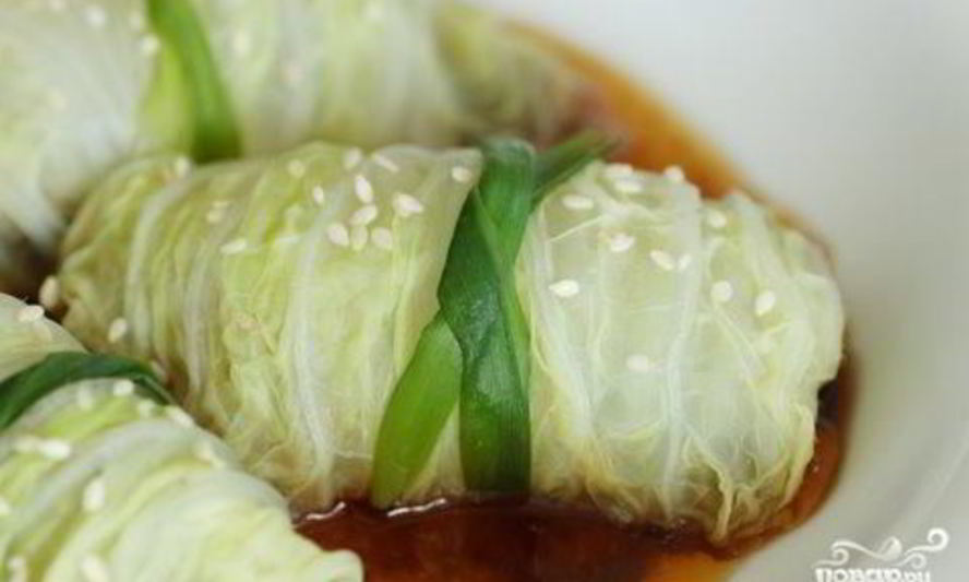 Рецепт весенних роллов с пекинской капустой