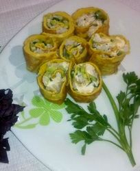 Яичные роллы по-корейски